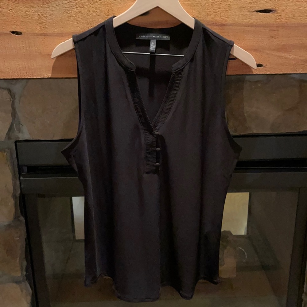 White House Black Market Sleeveless Top